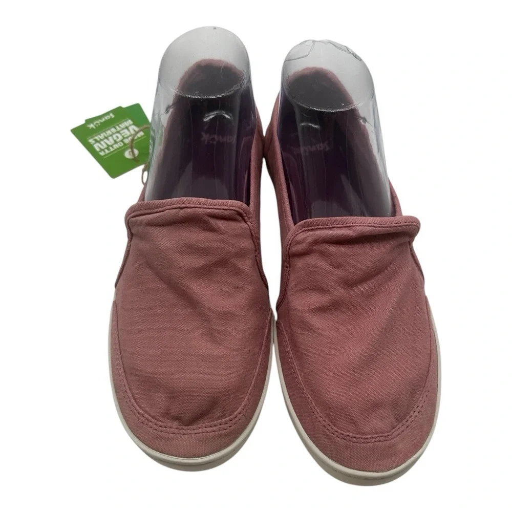 Sanuk Pair O Dice Shoes Womens 8 Heather Rose Pink Slip On Loafers Flats NWT - Picture 5 of 10